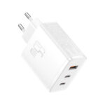 Baseus - Wall Charger Cube Pro (P10152301213-00) - Fast Charger, 2x Type-C, USB, 65W - White – Image 3