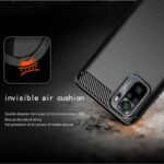 Techsuit - Carbon Silicone - Xiaomi Redmi Note 10 4G / Note 10S / Poco M5s - Black – Image 3