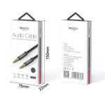 Yesido - Audio Cable (YAU14) - Jack 3.5mm to Jack 3.5mm, 1m - Black – Image 7