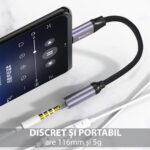 Yesido - Audio Cable Adapter (YAU19) - Type-C to Jack 3.5mm - Black – Image 6