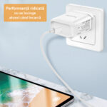 Yesido - Wall Charger (YC23) - Type-C, PD, 18W, 3A - White – Image 4