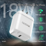 Yesido - Wall Charger (YC23) - Type-C, PD, 18W, 3A - White – Image 6