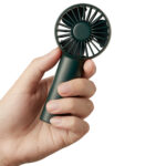 JisuLife - Premium Portable Mini Fan Life1 (FA20) - USB-C Rechargeable, 3 Wind Speeds, 2000mAh - Deep Green – Image 3
