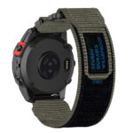 Techsuit - Watchband QuickFit 26mm (W057) - Garmin Fenix 3/3 HR/5X/5X Plus/6X/6X Pro/7X/7X Pro Solar - Green – Image 2