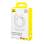 Baseus - Data Cable Gem (P10373000211-01) - Type-C to Type-C, Super Fast Charging 100W, 2m - Moon White – Image 7