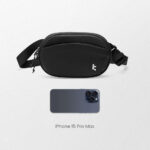 Tomtoc - Waist Bag T32 (T32S1B1) - with Belt for Recreational Activity, Fitness - Blue – Image 2