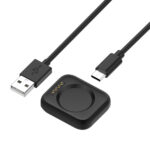 Techsuit - SmartWatch Wireless Charging Cable (TXC8) - for Oppo Watch X/ 4 Pro/3 Pro/ SE/2R - Black – Image 2