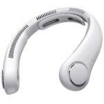 JisuLife - Premium Neck Fan Life4 (FA14X) - Portable, 5000mAh, 5 Speeds - Grey