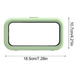 Techsuit - Phone Holder (LC-999) - Wall Box Case, Anti-Fog, Retractable, Adjustable, Waterproof, for 4-7inch Phones - Gold Green – Image 7