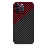 Techsuit - Carbonite FiberShell - iPhone 14 Pro Max - Red Vortex – Image 2
