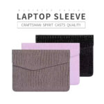 CanvasArtisan - Slim Laptop Sleeve (EL32-P03) - for 13-14 inch Devices - Light Purple – Image 6