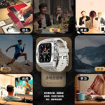 ShellBox - Waterproof IP68 + Watchband - Apple Watch 4 / 5 / 6 / SE (44mm) - Gold – Image 4