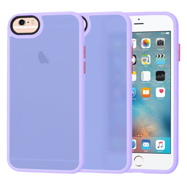 Techsuit - HaloFrost Series - iPhone 6 / 6s / 7 / 8 / SE 2, SE 2020 / SE 3, SE 2022 - Light Purple