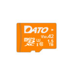 Dato - Memory Card Advance with Adapter (DTTF1.5TU3A2V30A) - MicroSDXC, 1.5TB, U3, A2, V30, Read 100MB/s - Black – Image 2