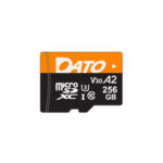 Dato - Memory Card Endurance (DTTF256GU3A2V30HA) - Micro SDXC, 256GB, U3, A2, V30, Read 100MB/s, Write 40MB/s - Black – Image 2