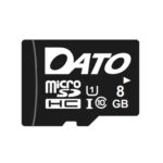 Dato - Memory Card Pro (DTTF008GUIC10) - Micro SDHC, 8GB, Class 10, Read up to 20MB/s, Write up to 10MB/s - Black – Image 2