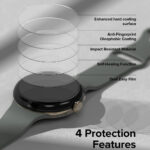 Ringke - Dual Easy Film (3 pack) - Google Pixel Watch 3 41mm - Clear – Image 5