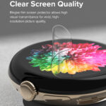 Ringke - Dual Easy Film (3 pack) - Google Pixel Watch 3 41mm - Clear – Image 4