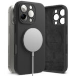 Ringke - Silicone Magnetic MagSafe - iPhone 16 Pro Max - Black – Image 5