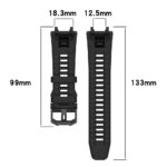 Techsuit - Watchband (W067) - Amazfit T-Rex 2 / 2 Ocean Blue - Navy Blue – Image 5