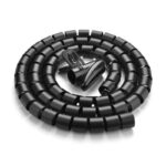 Ugreen - Cable Organizer (30819) - Protection Tube DIA, 25mm Wide, 3m Length - Black – Image 2