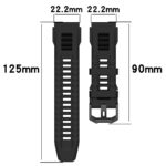 Techsuit - Watchband (W067) - Amazfit T-Rex Ultra - Black – Image 3