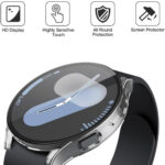 Techsuit - Defense360 Pro + Screen Protector - Samsung Galaxy Watch7 (44mm) - Clear – Image 6