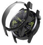 Techsuit - Defense360 Pro + Screen Protector - Huawei Watch GT 3 (46mm) - Black