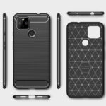 Techsuit - Carbon Silicone - Google Pixel 5 - Black – Image 2