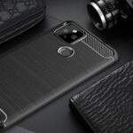 Techsuit - Carbon Silicone - Google Pixel 5 - Black – Image 7
