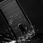Techsuit - Carbon Silicone - OnePlus 8 Pro - Black – Image 3