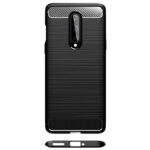 Techsuit - Carbon Silicone - OnePlus 8 - Black – Image 3
