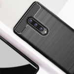 Techsuit - Carbon Silicone - OnePlus 8 - Black – Image 7