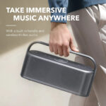 Anker - Wireless Speaker SoundCore Motion X600 (A3130011) - Hi-Res Sound, Waterproof IPX7, 50W - Black – Image 5