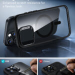 ESR - Classic Hybrid HaloLock - iPhone 16 Pro Max - Clear Black – Image 4