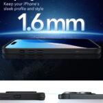 ESR - Classic Hybrid HaloLock - iPhone 16 Pro Max - Clear Black – Image 5