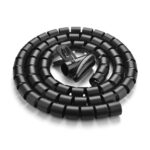Ugreen - Cable Organizer (30818) - Protection Tube DIA, 25mm Wide, 1.5m Length - Black – Image 2