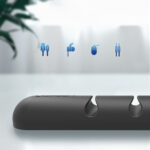 Ugreen - Cable Organizer (50320) - 7 Slots - Black – Image 3