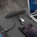 Ugreen - Cable Organizer (50320) - 7 Slots - Black – Image 9