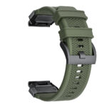 Techsuit - Watchband QuickFit 22mm (W068) - Garmin Fenix 5/5 Plus 6/6 Pro/7/Forerunner 935/945/Approach S60 - Black – Image 3