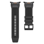 Techsuit - Watchband (W068) - Samsung Galaxy Watch Ultra 47mm - Black / Silver – Image 3