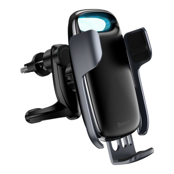 Baseus - Car Holder with Wireless Charging Milky Way (WXHW02-01) - for Air Vent, 15W - Black