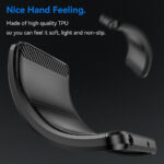 Techsuit - Carbon Silicone - iPhone 16 Pro Max - Black – Image 4