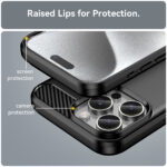 Techsuit - Carbon Silicone - iPhone 16 Pro Max - Black – Image 5