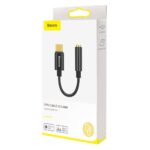 Baseus - Audio Cable Adapter L54 (CATL54-0G/A10229600117-Z1) - Type-C to Jack 3.5mm, DAC Chip Converter - Deep Gray – Image 8
