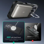 ESR - Cyber Armor Kickstand - iPhone 16 Pro Max - Green – Image 3