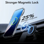 ESR - Classic Hybrid HaloLock Kickstand - iPhone 16 Pro - Frosted Black – Image 7