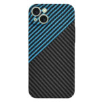 Techsuit - Carbonite FiberShell - iPhone 15 Plus - Blue Pulse – Image 3