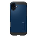 Spigen - Tough Armor MagSafe - iPhone 16 - Navy Blue – Image 4