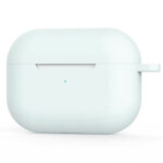 Techsuit - Silicone Case - for AirPods 4, Smooth Ultrathin Material - Cyan – Image 3